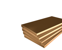 Плита бронзовая